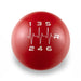 Billetworkz Weighted Shift Knob 6 Speed Heartbeat Engraving Subaru STI - BW-KNB-STI-HB6-GRED-SP - Subimods.com