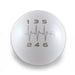 Billetworkz Weighted Shift Knob 6 Speed Heartbeat Engraving Subaru STI - BW-KNB-STI-HB6-GWHT-CK - Subimods.com
