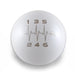 Billetworkz Weighted Shift Knob 6 Speed Heartbeat Engraving Subaru STI - BW-KNB-STI-HB6-GWHT-SP - Subimods.com
