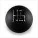 Billetworkz Weighted Shift Knob 6 Speed Jail - Prison Engraving 15 - 25 Subaru WRX - BW-KNB-WRX6JP-MBLK-SP - Subimods.com