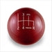 Billetworkz Weighted Shift Knob 6 Speed Jail - Prison Engraving Fits Most Subaru Models - BW-KNB-SUB6-JP-CRED-SP - Subimods.com
