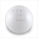 Billetworkz Weighted Shift Knob 6 Speed Jail - Prison Engraving Fits Most Subaru Models - BW-KNB-SUB6-JP-GWHT-SP - Subimods.com
