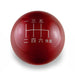 Billetworkz Weighted Shift Knob 6 Speed Japanese Engraving 15-25 Subaru WRX - BW-KNB-WRX6-JAP6-CRED-CK - Subimods.com