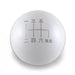 Billetworkz Weighted Shift Knob 6 Speed Japanese Engraving 15-25 Subaru WRX - BW-KNB-WRX6-JAP6-GWHT-CK - Subimods.com