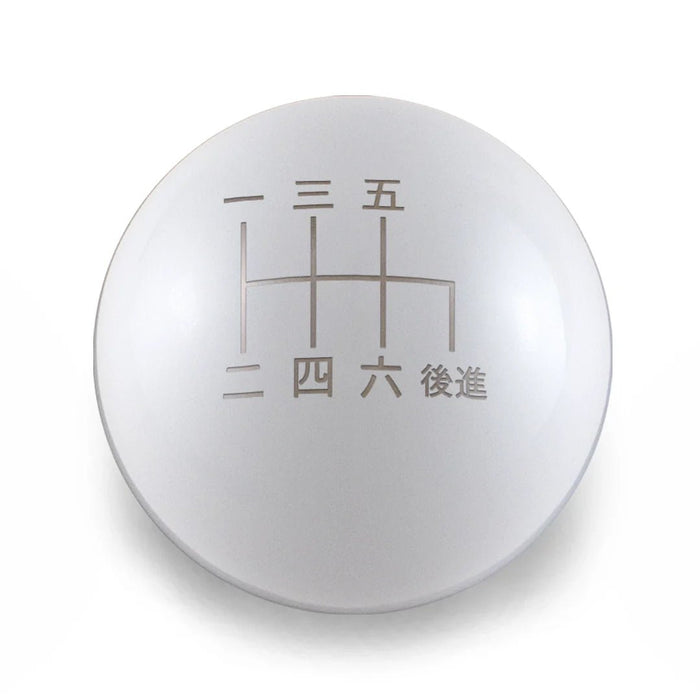 Billetworkz Weighted Shift Knob 6 Speed Japanese Engraving 15 - 25 Subaru WRX - BW-KNB-WRX6-JAP6-GWHT-SP - Subimods.com