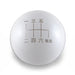 Billetworkz Weighted Shift Knob 6 Speed Japanese Engraving 15 - 25 Subaru WRX - BW-KNB-WRX6-JAP6-GWHT-SP - Subimods.com