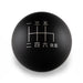 Billetworkz Weighted Shift Knob 6 Speed Japanese Engraving 15-25 Subaru WRX - BW-KNB-WRX6-JAP6-MBLK-CK - Subimods.com