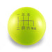 Billetworkz Weighted Shift Knob 6 Speed Japanese Engraving 15 - 25 Subaru WRX - BW-KNB-WRX6-JAP6-NYEL-SP - Subimods.com