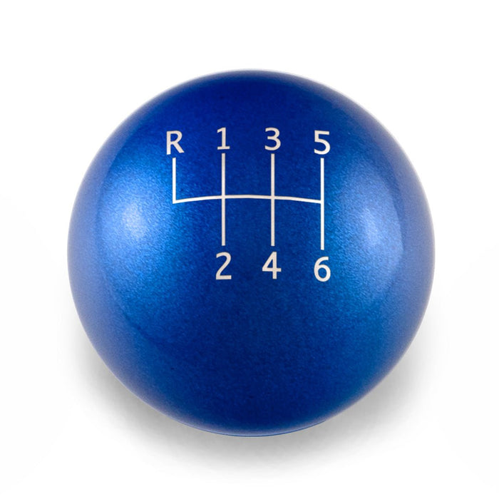 Billetworkz Weighted Shift Knob 6 Speed Standard Engraving 13 - 21 Subaru BRZ / FR - S / 86 - BW-KNB-BRZ1-STD6-CBLU-SP - Subimods.com