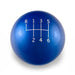 Billetworkz Weighted Shift Knob 6 Speed Standard Engraving 13 - 21 Subaru BRZ / FR - S / 86 - BW-KNB-BRZ1-STD6-CBLU-SP - Subimods.com