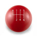 Billetworkz Weighted Shift Knob 6 Speed Standard Engraving 13-21 Subaru BRZ / FR-S / 86 - BW-KNB-BRZ1-STD6-GRED-CK - Subimods.com