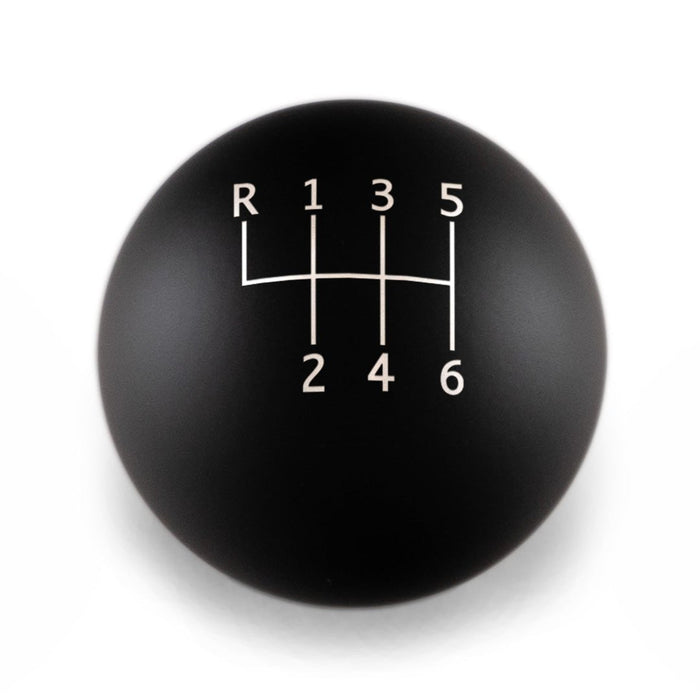 Billetworkz Weighted Shift Knob 6 Speed Standard Engraving 13-21 Subaru BRZ / FR-S / 86 - BW-KNB-BRZ1-STD6-MBLK-CK - Subimods.com