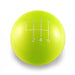 Billetworkz Weighted Shift Knob 6 Speed Standard Engraving 13 - 21 Subaru BRZ / FR - S / 86 - BW-KNB-BRZ1-STD6-NYEL-SP - Subimods.com