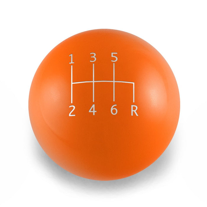 Billetworkz Weighted Shift Knob 6 - Speed Standard Engraving Fits Most Subaru Models - BW-KNB-SUB6-STD6-GORA-SP - Subimods.com