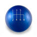 Billetworkz Weighted Shift Knob 6 Speed Standard Engraving Fits Most Subaru WRX Models - BW-KNB-WRX6-STD-CBLU-SP - Subimods.com