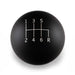 Billetworkz Weighted Shift Knob 6 Speed Standard Engraving Fits Most Subaru WRX Models - BW-KNB-WRX6-STD-MBLK-CK - Subimods.com