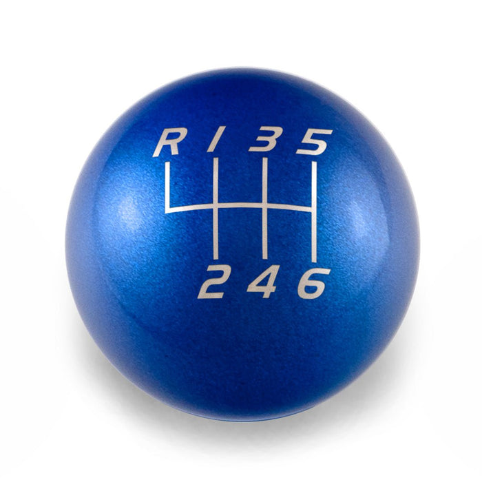 Billetworkz Weighted Shift Knob 6 Speed Velocity Engraving 13 - 21 Subaru BRZ / FR - S / 86 - BW-KNB-BRZ1-VEL6-CBLU-SP - Subimods.com