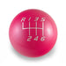 Billetworkz Weighted Shift Knob 6 Speed Velocity Engraving 13-21 Subaru BRZ / FR-S / 86 - BW-KNB-BRZ1-VEL6-CPNK-CK - Subimods.com