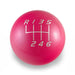 Billetworkz Weighted Shift Knob 6 Speed Velocity Engraving 13 - 21 Subaru BRZ / FR - S / 86 - BW-KNB-BRZ1-VEL6-CPNK-SP - Subimods.com