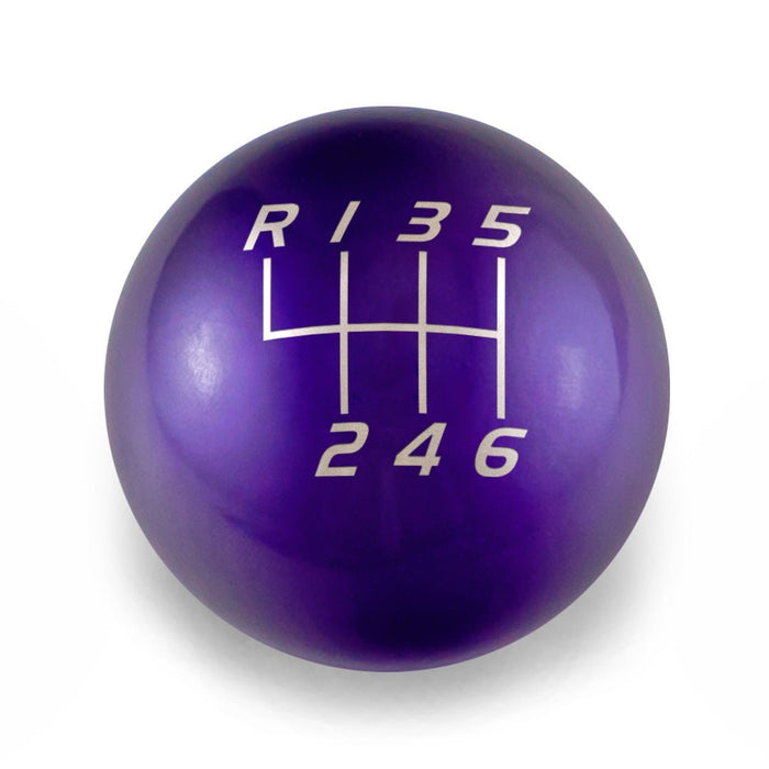 Billetworkz Weighted Shift Knob 6 Speed Velocity Engraving 13-21 Subaru BRZ / FR-S / 86 - BW-KNB-BRZ1-VEL6-CPRP-CK - Subimods.com