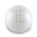 Billetworkz Weighted Shift Knob 6 Speed Velocity Engraving 13-21 Subaru BRZ / FR-S / 86 - BW-KNB-BRZ1-VEL6-GWHT-CK - Subimods.com