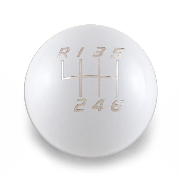 Billetworkz Weighted Shift Knob 6 Speed Velocity Engraving 13 - 21 Subaru BRZ / FR - S / 86 - BW-KNB-BRZ1-VEL6-GWHT-SP - Subimods.com