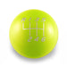 Billetworkz Weighted Shift Knob 6 Speed Velocity Engraving 13 - 21 Subaru BRZ / FR - S / 86 - BW-KNB-BRZ1-VEL6-NYEL-SP - Subimods.com