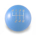 Billetworkz Weighted Shift Knob 6 Speed Velocity Engraving 13 - 21 Subaru BRZ / FR - S / 86 - BW-KNB-BRZ1-VEL6-PBLU-SP - Subimods.com