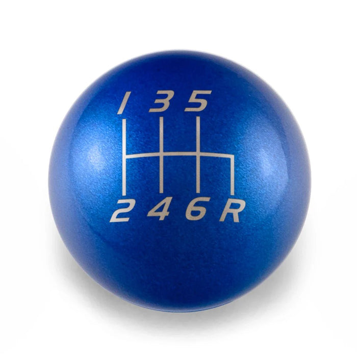 Billetworkz Weighted Shift Knob 6 Speed Velocity Engraving 15 - 25 Subaru WRX - BW-KNB-WRX6-VEL6-CBLU-SP - Subimods.com