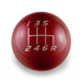 Billetworkz Weighted Shift Knob 6 Speed Velocity Engraving 15 - 25 Subaru WRX - BW-KNB-WRX6-VEL6-CRED-SP - Subimods.com
