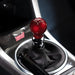 Billetworkz Weighted Shift Knob 6 Speed Velocity Engraving 15 - 25 Subaru WRX - BW-KNB-WRX6-VEL6-CRED-SP - Subimods.com