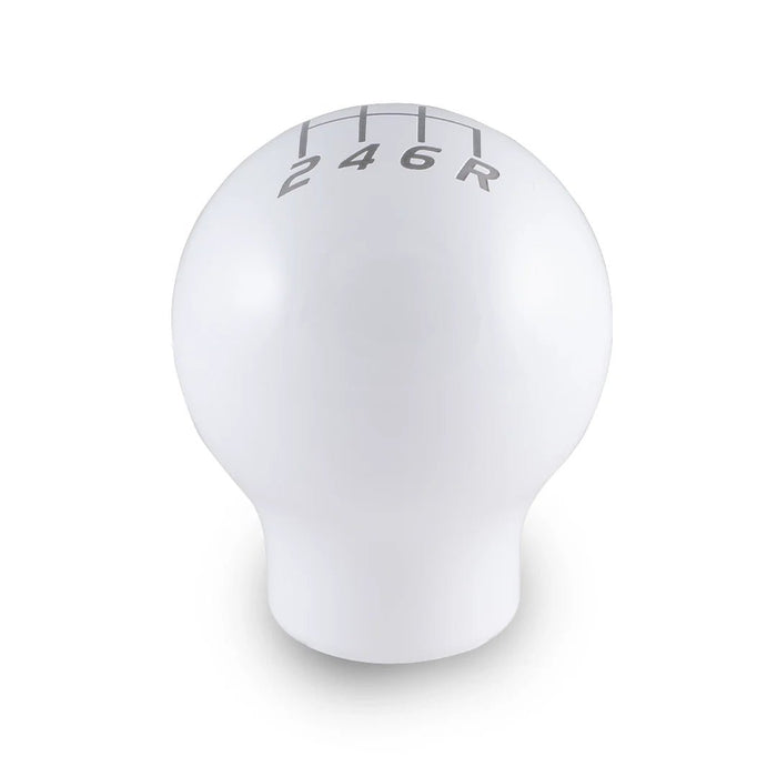 Billetworkz Weighted Shift Knob 6 Speed Velocity Engraving 15 - 25 Subaru WRX - BW-KNB-WRX6-VEL6-GWHT-SP - Subimods.com