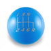 Billetworkz Weighted Shift Knob 6 Speed Velocity Engraving 15 - 25 Subaru WRX - BW-KNB-WRX6-VEL6-HYBL-SP - Subimods.com