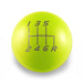 Billetworkz Weighted Shift Knob 6 Speed Velocity Engraving 15-25 Subaru WRX - BW-KNB-WRX6-VEL6-NYEL-CK - Subimods.com