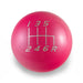 Billetworkz Weighted Shift Knob 6 Speed Velocity Engraving 15 - 25 Subaru WRX - BW-KNB-WRX6-VEL6-PINK-SP - Subimods.com