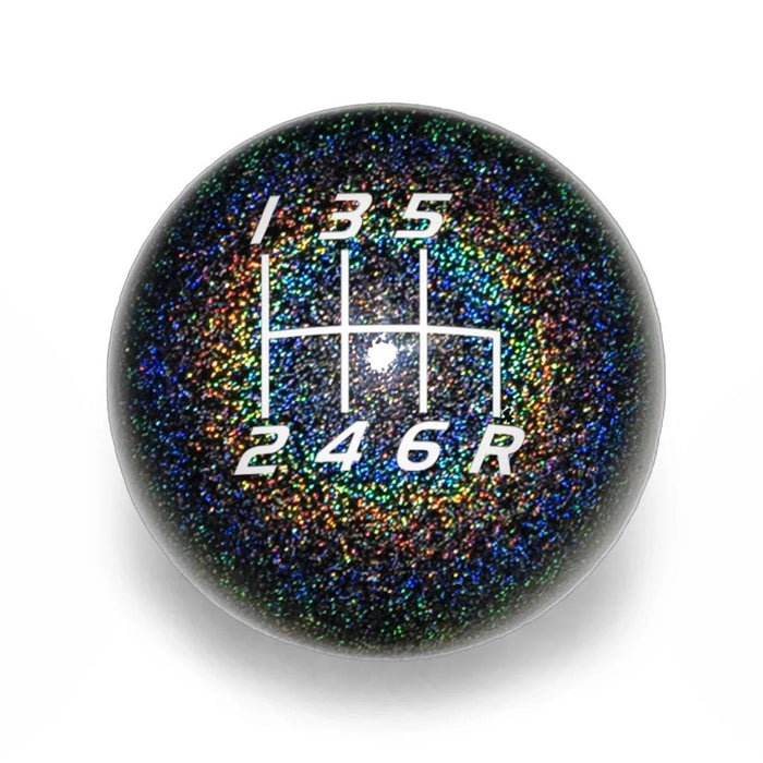 Billetworkz Weighted Shift Knob 6 Speed Velocity Engraving 15 - 25 Subaru WRX - BW-KNB-WRX6-VEL6-RBSP-SP - Subimods.com