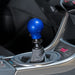 Billetworkz Weighted Shift Knob 6 Speed Velocity Engraving Fits Most Subaru STI Models - BW-KNB-STI-VEL6-CBLU-SP - Subimods.com