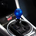 Billetworkz Weighted Shift Knob 6 Speed Velocity Engraving Fits Most Subaru STI Models - BW-KNB-STI-VEL6-CBLU-SP - Subimods.com