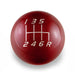 Billetworkz Weighted Shift Knob 6 Speed Velocity Engraving Fits Most Subaru STI Models - BW-KNB-STI-VEL6-CRED-CK - Subimods.com