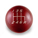 Billetworkz Weighted Shift Knob 6 Speed Velocity Engraving Fits Most Subaru STI Models - BW-KNB-STI-VEL6-CRED-SP - Subimods.com