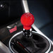 Billetworkz Weighted Shift Knob 6 Speed Velocity Engraving Fits Most Subaru STI Models - BW-KNB-STI-VEL6-GRED-SP - Subimods.com