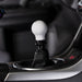 Billetworkz Weighted Shift Knob 6 Speed Velocity Engraving Fits Most Subaru STI Models - BW-KNB-STI-VEL6-GWHT-SP - Subimods.com