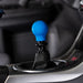 Billetworkz Weighted Shift Knob 6 Speed Velocity Engraving Fits Most Subaru STI Models - BW-KNB-STI-VEL6-HYBL-SP - Subimods.com