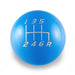 Billetworkz Weighted Shift Knob 6 Speed Velocity Engraving Fits Most Subaru STI Models - BW-KNB-STI-VEL6-HYBL-SP - Subimods.com