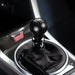 Billetworkz Weighted Shift Knob 6 Speed Velocity Engraving Fits Most Subaru STI Models - BW-KNB-STI-VEL6-MBLK-SP - Subimods.com