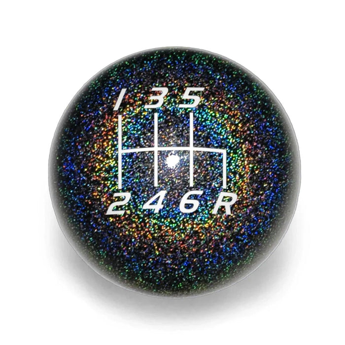 Billetworkz Weighted Shift Knob 6 Speed Velocity Engraving Fits Most Subaru STI Models - BW-KNB-STI-VEL6-RBSP-SP - Subimods.com
