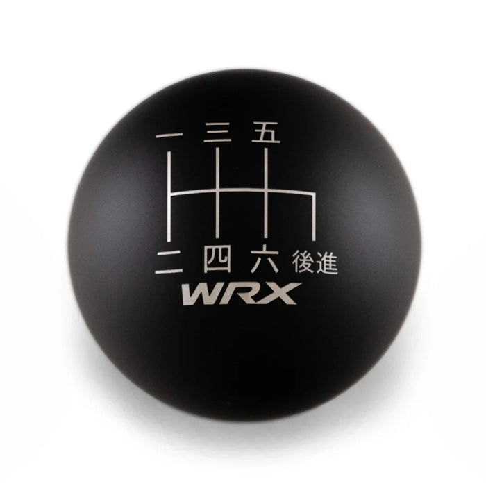 Billetworkz Weighted Shift Knob 6 Speed WRX Japanese Engraving Fits Most Subaru WRX Models - Navy Blue - BW-KNB-WRX6-JPWRX-CBLU-SP - Subimods.com