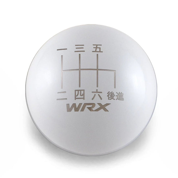 Billetworkz Weighted Shift Knob 6 Speed WRX Japanese Engraving Fits Most Subaru WRX Models - Navy Blue - BW-KNB-WRX6-JPWRX-CBLU-SP - Subimods.com
