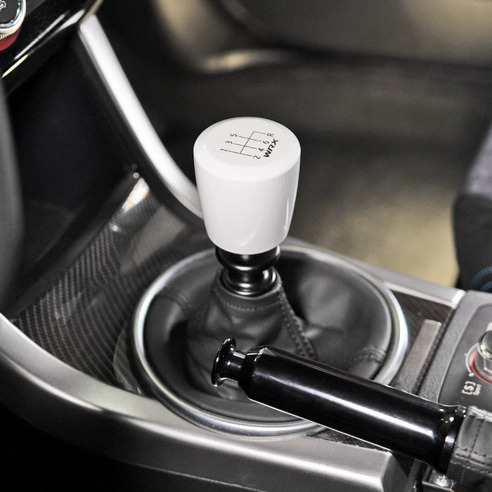 Billetworkz Weighted Shift Knob 6 Speed WRX Japanese Engraving Fits Most Subaru WRX Models - Navy Blue - BW-KNB-WRX6-JPWRX-CBLU-SP - Subimods.com