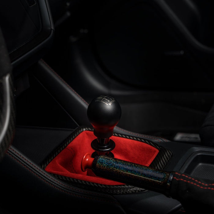 Billetworkz Weighted Shift Knob 6 Speed WRX Standard Engraving 15 - 25 Subaru WRX - BW-KNB-WRX6-SWRX-CBLU-SP - Subimods.com